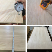 Marchepied d'escalier en chêne rouge de 11 mm, planche de bois dur non finie, marchepied d'escalier en bois sur mesure, vente en gros d'usine OEM