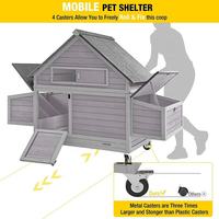 Fournisseur Poulailler Extérieur Poulailler Volaille Cage Grande Poule en Bois Imperméable Maison avec Grand Nichoir Chien Maison
