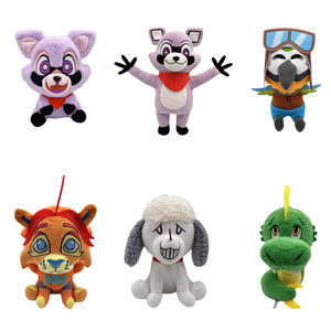 Nouvelles peluches Indigo Park, Rambly Mollie Macaw, peluches, poupée, jouet en peluche, oreiller, cadeau de dessin animé pour les enfants, les garçons, les fans, les collectionneurs - Product Image 1