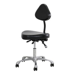 Chaise de tatouage 9970 en cuir noir, hauteur réglable, pour usage professionnel - Product Image 2