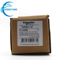 Fusible Schneider CF-24/80 24KV pour moyenne et haute tension, fusible Fusarc CF, pour magasin, 9 ans de garantie