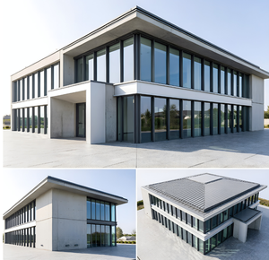 Edificio Prefabricado Elegante con Estructura de Acero de Estilo Minimalista para Biblioteca, Galería, Centro de Exhibición de Productos de Marca para Comunidades Urbanas - Product Image 3
