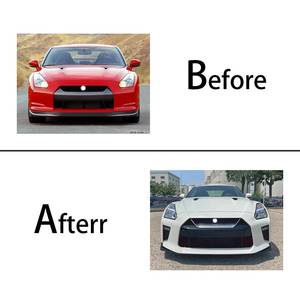 Kit de alta calidad para <span class=keywords><strong>Nissan</strong></span> <span class=keywords><strong>GTR</strong></span> 2008-2016 actualización R35 <span class=keywords><strong>GTR</strong></span> 2017 spoiler faro cuerpo kit piezas con faro y lámpara trasera - Product Image 2