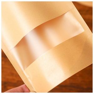 BIG Discount Customized Print Stand up Kraft Zipper Bag with Free Samples - Product Image 4