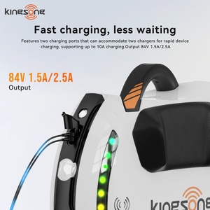 Livraison GRATUITE depuis les États-Unis : Trottinette Électrique Auto-Équilibré<span class=keywords><strong>e</strong></span> avec Batterie 1554Wh, Monocycle Intelligent avec Application, Monoroue Électrique (EUC) - Product Image 3