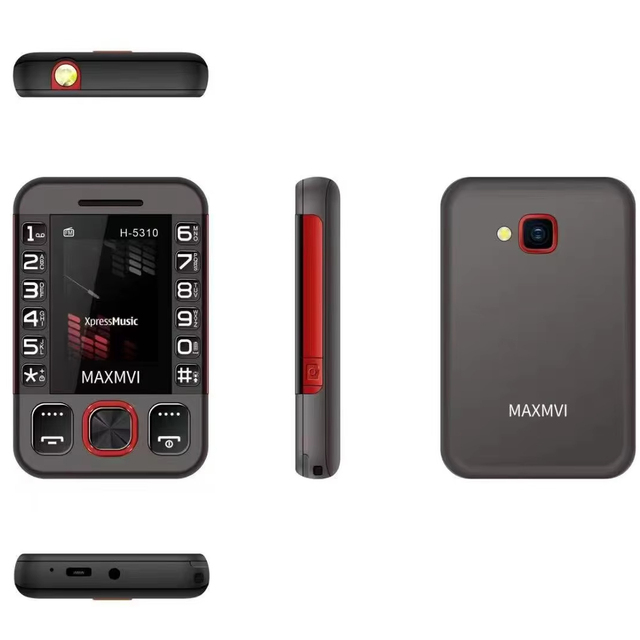 Original H-5310 Mobile Cell Phone Unlocked with Big Button Keypad GSM for Elder People with SOS Feature Cheap Bar Nok Handset