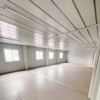 Conteneur maritime de 40 pieds de qualité durable mondiale, transformable en maison, entrepôt ou stockage, grand, robuste et personnalisable, en kit plat