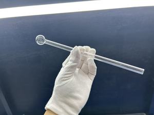 Hot bán rõ ràng ống thủy tinh thạch anh trong hình dạng khác nhau Đặt cược Ống nghiệm SiO2 gồm thạch anh Ống - Product Image 6