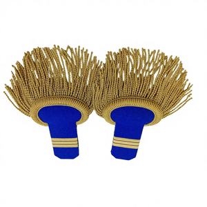 อุปกรณ์ตกแต่งไหล่แบบพิธีการคุณภาพพรีเมียม ผ้าฝ้าย 100% สวมใส่สบาย เหมาะสำหรับเสื้อแจ็คเก็ต เสื้อเชิ้ต และเสื้อเบลเซอร์ของผู้ชาย - Product Image 1