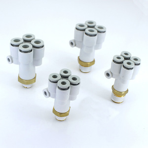 Conectores Endotraqueales Tipo SMC KQ2H/KQ2L/KQ2S/KQ2T/KQ2E Conectores Neumáticos Blancos KQ2VS - Product Image 1