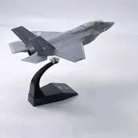 Modelo de Avión de Combate F-35B Lightning II RAF a Escala 1:72, Modelo de Avión Metálico de Vuelo, Coleccionable