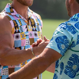 Camiseta de Golf Transpirable de Punto con Logotipo Personalizado 2025, Camiseta Deportiva Elástica de Verano con Estampado Divertido para Hombre, de Manga Corta - Product Image 4