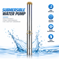 Pompe submersible haute pression SN, haute efficacité, pour puits profond, en acier inoxydable, pour usage domestique