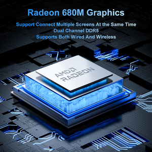 FIREBAT A6 MiniPC AMD Ryzen 7 7735HS WiFi6 Dual Band BT5.2 DDR5 16GB 512GB Octa Core 16 Thread Mini <span class=keywords><strong>PC</strong></span> Computer - Product Image 2