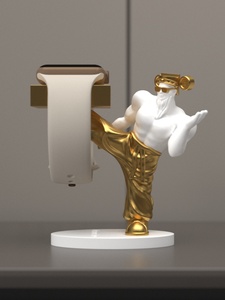 Base de support de charge décorative en résine pour Apple Watch 8e génération Love Style - Product Image 5