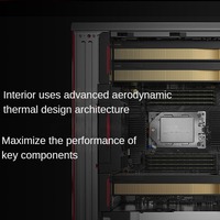 En Stock, Estación de Trabajo Gráfica Lenovo Thinkstation P8 Tower, PC con AMD 7000WX, para Despliegue de Modelos de IA y Aprendizaje Profundo