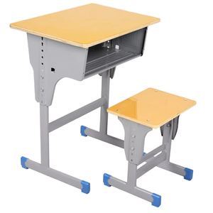 เฟอร์นิเจอร์ห้องเรียนไม้<span class=keywords><strong>ราคา</strong></span>โรงงาน <span class=keywords><strong>โต๊ะ</strong></span>และเก้าอี้เดี่ยว <span class=keywords><strong>โต๊ะ</strong></span>เรียนราคาถูกสำหรับ<span class=keywords><strong>นักเรียน</strong></span> - Product Image 4