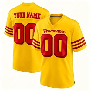 2024 पुरुषों की सैन फ्रांसिस्को टीम वर्दी अमेरिकी फुटबॉल जर्सी #85 जियोर्ज किटल नई सिलाई लोगोस कढ़ाई शर्ट और आकार - Product Image 5