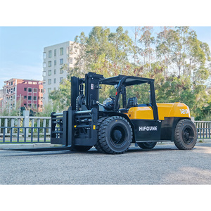 Xe nâng DIESEL 10 t CE ISO <span class=keywords><strong>ISUZU</strong></span> động cơ xe nâng DIESEL 10 tấn DIESEL nặng - Product Image 3