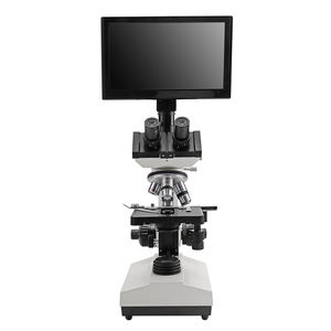 <span class=keywords><strong>Microscope</strong></span> trinoculaire binoculaire numérique biologique avec écran LCD mise au point automatique LED/Source de lumière halogène modèle <span class=keywords><strong>XSZ</strong></span>-<span class=keywords><strong>107BN</strong></span>-T - Product Image 6