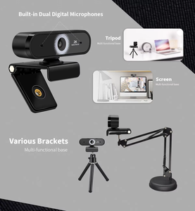 Tự Động Lấy Nét Uhd 2K <span class=keywords><strong>USB</strong></span> <span class=keywords><strong>Webcam</strong></span> Góc Rộng 80 Độ <span class=keywords><strong>CMOS</strong></span> Hình Ảnh Được Xây Dựng Trong Microphone Cho Các Cuộc Gọi Video 1-Năm Bảo Hành - Product Image 6