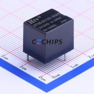 HTV6-DC12V-SHA Automotive Relay Through hole,12.2x15.7mm 12V 1 Normally Open: 1A (SPST-Normally Open)::: 4 - Product Image 1