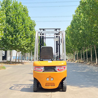 Carrello Elevatore Elettrico a Batteria da 2 Tonnellate, Carrello Elevatore Telescopico Professionale, Caricatore a Ruote Idraulico Telescopico