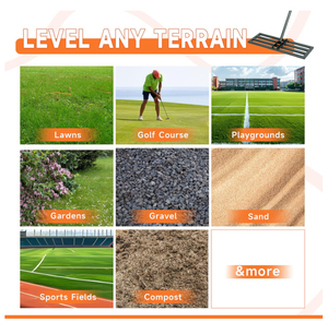 Piastra e manico regolabile livellatore <span class=keywords><strong>per</strong></span> <span class=keywords><strong>prato</strong></span> in acciaio inossidabile, strumento <span class=keywords><strong>per</strong></span> erba/Golf/terreno-<span class=keywords><strong>verde</strong></span> - Product Image 6