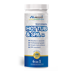 6-en-1 Kit de test d'eau de <span class=keywords><strong>spa</strong></span> de piscine précis de haute qualité bandelettes de test Offre Spéciale équipement de test de <span class=keywords><strong>chlore</strong></span> <span class=keywords><strong>choc</strong></span> calcium - Product Image 3