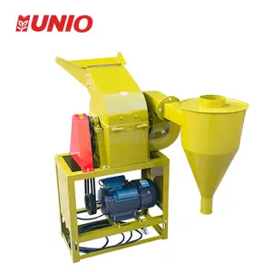 Poultry Feed Grain Corn Crusher Grinder Farm Straw Jaw Crusher Corn Cob Crusher Machine Combine Animal Feeds