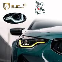 Pièces automobiles SJC pour BMW Série 2 M2 G42 G87 Module bicolore 22-24 Plug and Play Système d'éclairage LED adaptatif jaune et blanc