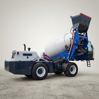 Bétonnière autochargeante de chantier de grande capacité 5m³ pour travaux intensifs