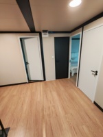 Maisons conteneurs de 20/40 pieds, maisons pliantes, maisons mobiles, configurées de manière luxueuse, studios extensibles, avec salles de bain, cuisines