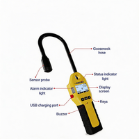 Detector de Gas Inflamable con Cuatro Métodos de Alarma, Analizador de Gas Industrial a Prueba de Explosiones para Gas Natural CH4 y GLP