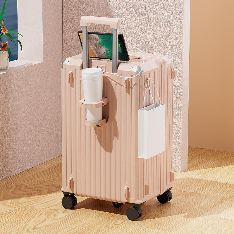 Porte-gobelet à cinq anneaux rose fleur de cerisier, crochet pour port de chargement