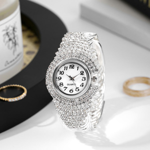 Relojes de Cuarzo para Mujer, con Diamantes, Estilo Casual Versátil, Venta Directa de Fábrica, Logotipo Personalizado - Product Image 4