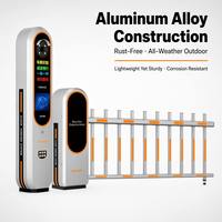 Barrera de Tráfico Automática Keydeone KDW-BG-L50 DC Sin Escobillas de Doble Carril con Control Remoto QR para Vehículos de Alta Velocidad