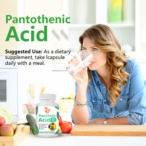 Capsules d'acide pantothénique à haute puissance pour le soutien immunitaire et le système nerveux sain, complément alimentaire pour adultes - Product Image 6