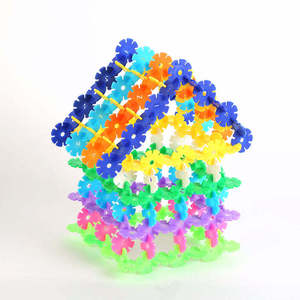 Bền Đẹp Thiết Kế Giáo Dục Đồ Chơi <span class=keywords><strong>3D</strong></span> Ma Thuật Sáng Tạo Xây Dựng Khối Hoa Bó Hoa Xây Dựng Khối Đồ Chơi - Product Image 1