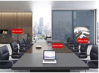 Table de réunion pour salle de conférence, mobilier de bureau, ensemble de bureaux, mesa de reuniones, tables et chaises de conférence modernes