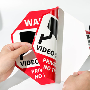 Autocollant en vinyle adhésif double face brillant pour vitres de voiture et contenants en verre - Product Image 3