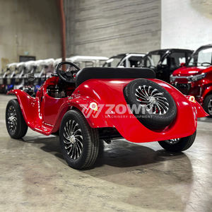 高品质电动复古敞篷车2座车最新街头步行观光经典车特殊交通工具 - Product Image 4