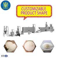 Équipement de traitement des grains de riz artificiels, ligne de production de riz instantané multifonction, riz nutritionnel, riz instantané
