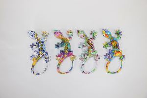 Best-Selling Lizard Resin <b>Crafts</b> Fridge Magnets in Various Colors for Decorative Display - Product Image 4