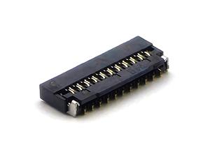 Connecteur FPC à pas de 0.3mm, entrée supérieure, actionné par le bas, H1.0mm 21P - Product Image 5