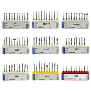 10 cái Nhà Máy Giá Nha Khoa Kim Cương burs <span class=keywords><strong>Carbide</strong></span> nha khoa burs giá rẻ cụ nha khoa <span class=keywords><strong>BUR</strong></span> Kit - Product Image 1