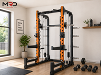 Mairuida MRD-B1048B – Cage de musculation robuste en acier pour haltères, idéale pour l'entraînement de force commercial et le fitness