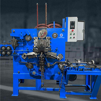 Machine automatique de fabrication de chaînes en fil d'acier G30 10-16 mm avec moteur à engrenages à roulement 7,5 kW à haut rendement
