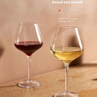Ensemble de gobelets à vin en plastique Tritan de haute qualité au design moderne, capacité de 301 à 400 ml, pour les fêtes, plus de 10 pièces, Chine