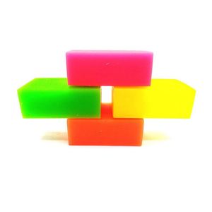 Gomme promotionnelle transparente personnalisée BV647 en TPR/PVC avec impression sérigraphique et transfert thermique pour encre de crayon, fabriquée en Chine - Product Image 1